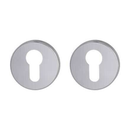 GW - ALSÓ ROZETTA CLIP-ON kör inox PZ (51x10,5mm)