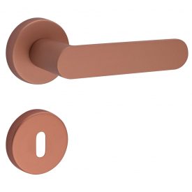   MAESTRO SHAPE MATT VÖRÖSRÉZ KÖRROZETTÁS KILINCS WC ZÁRRAL