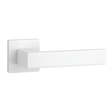 APRILE NINA MATT FEHÉR NÉGYZETROZ WC KILINCS (52x7mm)