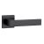 APRILE NINA MATT FEKETE NÉGYZETROZ BB KILINCS (52x7mm)