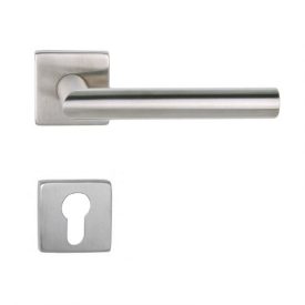Maestro Thema-pro inox beltéri ajtókilincs, négyzetrozetta, PZ