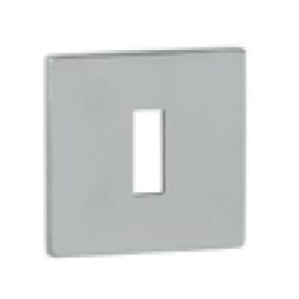   TUPAI ALSÓ ROZETTA 5S LINE KRÓM NÉGYZETROZETTÁS KILINCSHEZ BB ZÁR 52x 5mm 