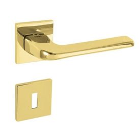   TUPAI DARA 5SQ PVD FÉNYES ARANY ALACSONY NÉGYZETROZETTÁS KILINCS BB ZÁRRAL