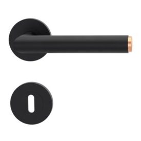   GW - LUCIA SELECT grafitfekete VÖRÖSRÉZ DEKORRAL KILINCSGRT körroz. PZ (53x8mm)