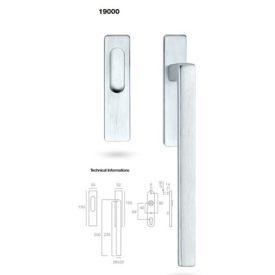 19000 EMELŐTOLÓAJTÓKILINCS ALU F1S BLIND (K+TAK)
