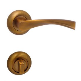   MAESTRO GALAXY SÚROLT BRONZ KÖRROZETTÁS KILINCS WC ZÁRRAL