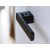 GW - R8 ONE grafitfekete KILINCSGRT rejtett rozettával (48x30,8mm) SMART2LOCK JOBBOS