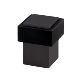 AJTÓÜTKÖZŐ SZÖGLETES 26*32MM MATT FEKETE
