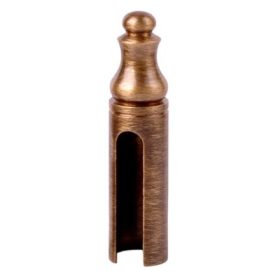 Pánttakaró Súrolt Bronz D=15mm Dísz - Pánttakaró
