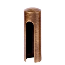 Pánttakaró Súrolt Bronz D=15mm Sima - Pánttakaró