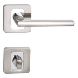   MAESTRO BASIC DANIELA SZATÉN NIKKEL NÉGYZETROZETTÁS KILINCS WC ZÁRRAL