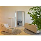 Eclisse Syntesis Line Estensione kétszárnyú tolóajtó tokszerkezet - vakolt falhoz - 900+900