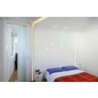 Eclisse Syntesis Luce huzalozásra előkészített egyszárnyú tolóajtó tokszerkezet gipszkarton falhoz - 800