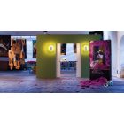 Eclisse Syntesis Luce Estensione huzalozásra előkészített kétszárnyú tolóajtó tokszerkezet - vakolt falhoz - 600+600