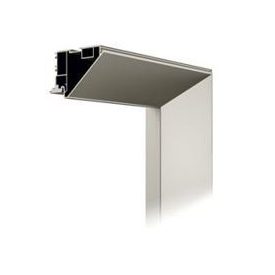   ECLISSE 40 EGYSZÁRNYÚ TAPÉTA NYÍLÓAJTÓ SZERKEZET BEFELÉ NYÍLÓ STANDARD 100MM GIPSZKARTON FALHOZ 600 x 2100 mm VILÁGOS BRONZ