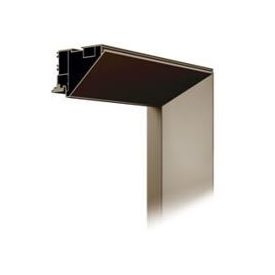   ECLISSE 40 EGYSZÁRNYÚ TAPÉTA NYÍLÓAJTÓ SZERKEZET BEFELÉ NYÍLÓ STANDARD 100MM GIPSZKARTON FALHOZ 600 x 2100 mm Sötét BRONZ 
