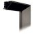 ECLISSE 40 EGYSZÁRNYÚ TAPÉTA NYÍLÓAJTÓ SZERKEZET BEFELÉ NYÍLÓ STANDARD 100MM GIPSZKARTON FALHOZ 600 x 2100 mm grafit