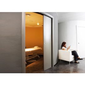   Eclisse Circular falban futó íves tolóajtó vázszerkezett- gipszkarton falhoz - sugár 1300 600