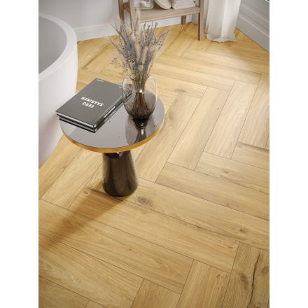 SPC Herringborne Honey Oak Vinyl Padló
