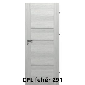   Internal Berg Tele modell CPL felülettel Fehér színben Magyar szabványos ajtólap