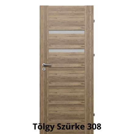 Internal Enzo Vario modell Fresh+ felülettel Tölgy Szürke színben Magyar szabványos ajtólap