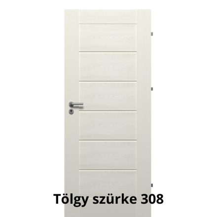 Internal Negra Tele modell Fresh+ felülettel Tölgy Szürke színben Magyar szabványos ajtólap