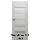 Internal Berg Üveges modell Fresh+ felülettel Skandináv Szil színben Magyar szabványos ajtólap