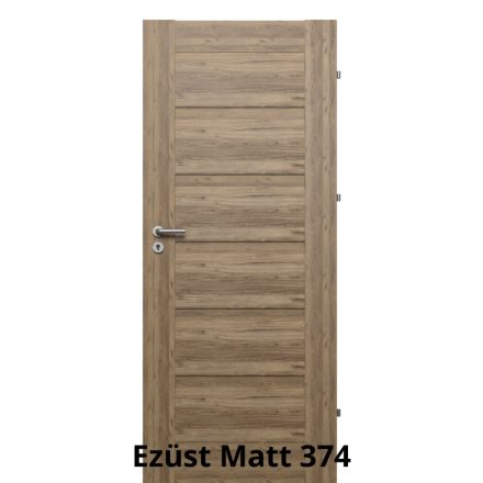 Internal Enzo Tele modell Fresh+ felülettel Ezüst matt színben Magyar szabványos ajtólap