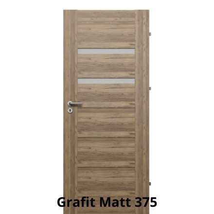 Internal Enzo Vario modell Fresh+ felülettel Grafit Matt színben Magyar szabványos ajtólap