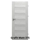 Internal Berg Tele modell Fresh+ felülettel Grafit Matt színben Magyar szabványos ajtólap