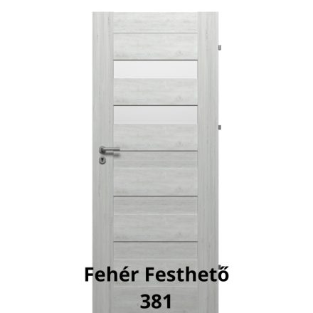 Internal Berg Vario modell Fresh+ felülettel Fehér Festhető színben Magyar szabványos ajtólap