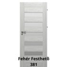 Internal Berg Üveges modell Fresh+ felülettel Fehér Festhető színben Magyar szabványos ajtólap