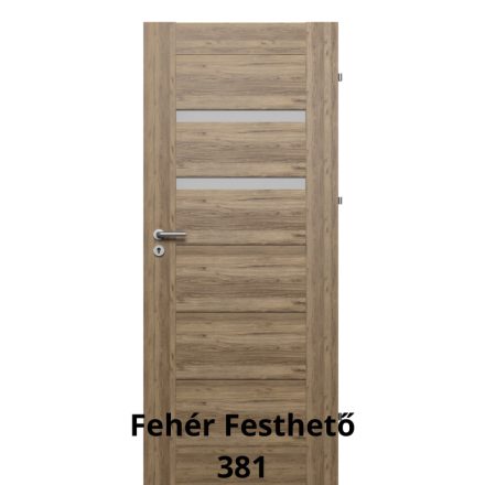 Internal Enzo Vario modell Fresh+ felülettel Fehér Festhető színben Magyar szabványos ajtólap