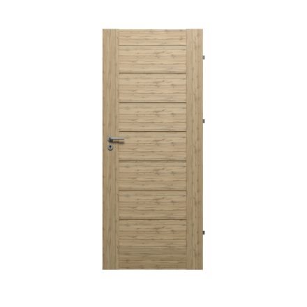 Internal Sonata Vario modell Fresh felülettel Loft színben Fekete üveggel ajtólap
