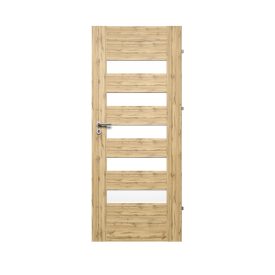   Internal Berg Üveges modell Fresh felülettel Tölgy wotan színben Magyar szabványos ajtólap