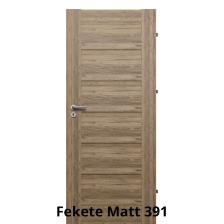 Internal Enzo Tele modell Fresh+ felülettel Fekete Matt színben Magyar szabványos ajtólap