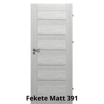Internal Berg Tele modell Fresh+ felülettel Fekete Matt színben Magyar szabványos ajtólap