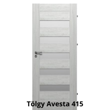 Internal Berg Üveges modell Fresh+ felülettel Tölgy Avesta színben Magyar szabványos ajtólap
