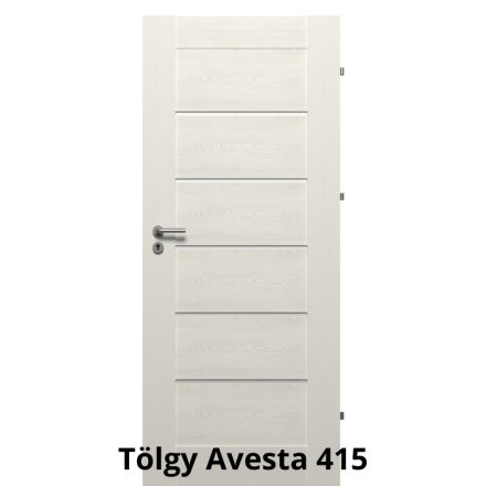 Internal Negra Vario modell Fresh+ felülettel Tölgy Avesta színben Fekete üveggel ajtólap