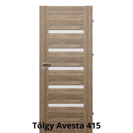 Internal Enzo Üveges modell Fresh+ felülettel Tölgy Avesta színben Magyar szabványos ajtólap