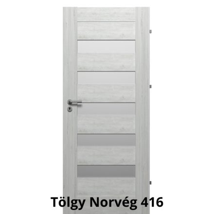 Internal Berg Üveges modell Fresh+ felülettel Tölgy Norvég színben Magyar szabványos ajtólap