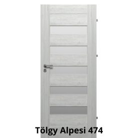   Internal Berg Üveges modell Fresh+ felülettel Tölgy Alpesi színben Magyar szabványos ajtólap