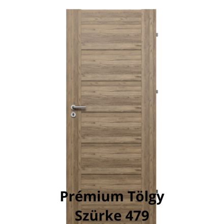 Internal Enzo Tele modell Premium felülettel Tölgy Szürke színben Magyar szabványos ajtólap