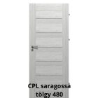 Internal Berg Tele modell CPL felülettel Saragossa színben Magyar szabványos ajtólap