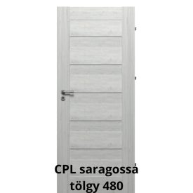   Internal Berg Tele modell CPL felülettel Saragossa színben Magyar szabványos ajtólap