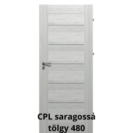 Internal Berg Tele modell CPL felülettel Saragossa színben Magyar szabványos ajtólap
