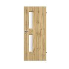 Pattern Basic Üveges Fresh+ felülettel Fekete Matt ajtólap