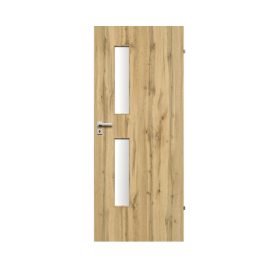   Pattern Basic Üveges Fresh+ felülettel Fekete Matt ajtólap