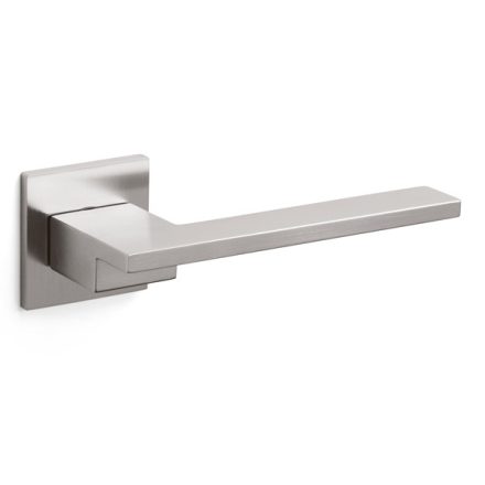 Olivari Living lapos rozettás SuperInox matt IS kilincs