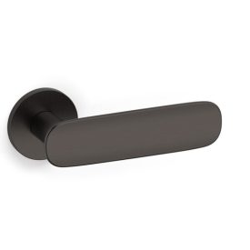   Olivari CONCA  L SuperAntracit matt US lapos rozettás kilincs